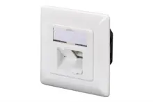 DN-9001-N Sıva Altı Eğik Priz, RJ45, CAT. 5E
