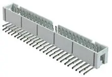 AWHW 16A-0202 PCB Konnektör 16 Pin Erkek Kilitsiz 90 Derece