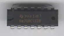 74HC132 4 2-INPUT SCHMITT NAND GATE