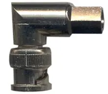 VI-BNC20-59/62 BNC Right-Angle Plug For RG59, 62; URM70; PSF1/3M; CT100