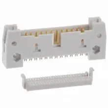 AWH 60G-0202 PCB Konnektör, 60 Pin Erkek, 
Kalay Kaplama, Uzun Kilitli