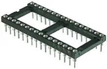 AR 20 HZL-TT Precision Soket, 20 Pin, Bacak aralığı 15,24 mm 