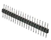 AW 122-20/G Contact strip, single row, straight, pitch 2.54mm