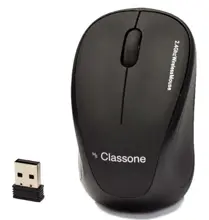 Classone T108 Ergo Serisi 2.4Ghz 1000 Dpı Kablosuz Mouse - Siyah