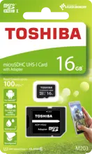 Toshiba 16Gb Mıcro Sdhc Uhs-1 C10 100Mb/Sn