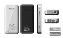 KODAK ISHOW 1000 WHITE 50 Ans 854X480Px Wifi Battery Pıco Projektör Taşınabilir