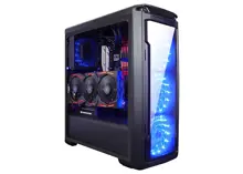 Xigmatek Hawthorn En9535 Siyah Usb 3.0 + Usb 2.0 12Cm Mavi 15Led Fanlı Atx Kasa