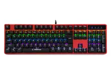 Rampage Kb-R18 Myth Kırmızı Usb Gökkuşağı Aydınlatmalı