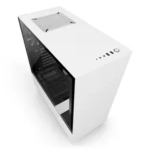 NZXT H500 Beyaz Siyah Temp. Cam USB3.1 ATX Kasa PSU YOK