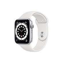 Apple Watch M00D3TU/A Series 6 Gps 44Mm Silver Alüminyum Kasa Ve Beyaz Spor Kordon