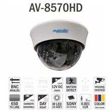 Avenir AV-8570HD 800TVL 4MM-9MM Sony 24 IR Led IR Led Analog Plastik Kasa Dome Kamera