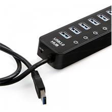 Dark Connect Master 7+1 Hızlı Şarj Adaptörlü USB3.0 Hub