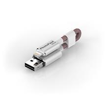 PhotoFast MemoriesCable GEN3 32GB Lightning / USB 3.0 Şarj Kablolu i-FlashDrive (Gümüş) MCG3U3R32GB